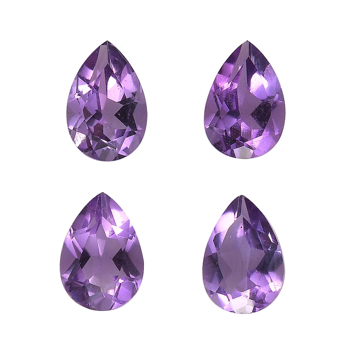 Bolivian Amethyst Pear 6x4 mm