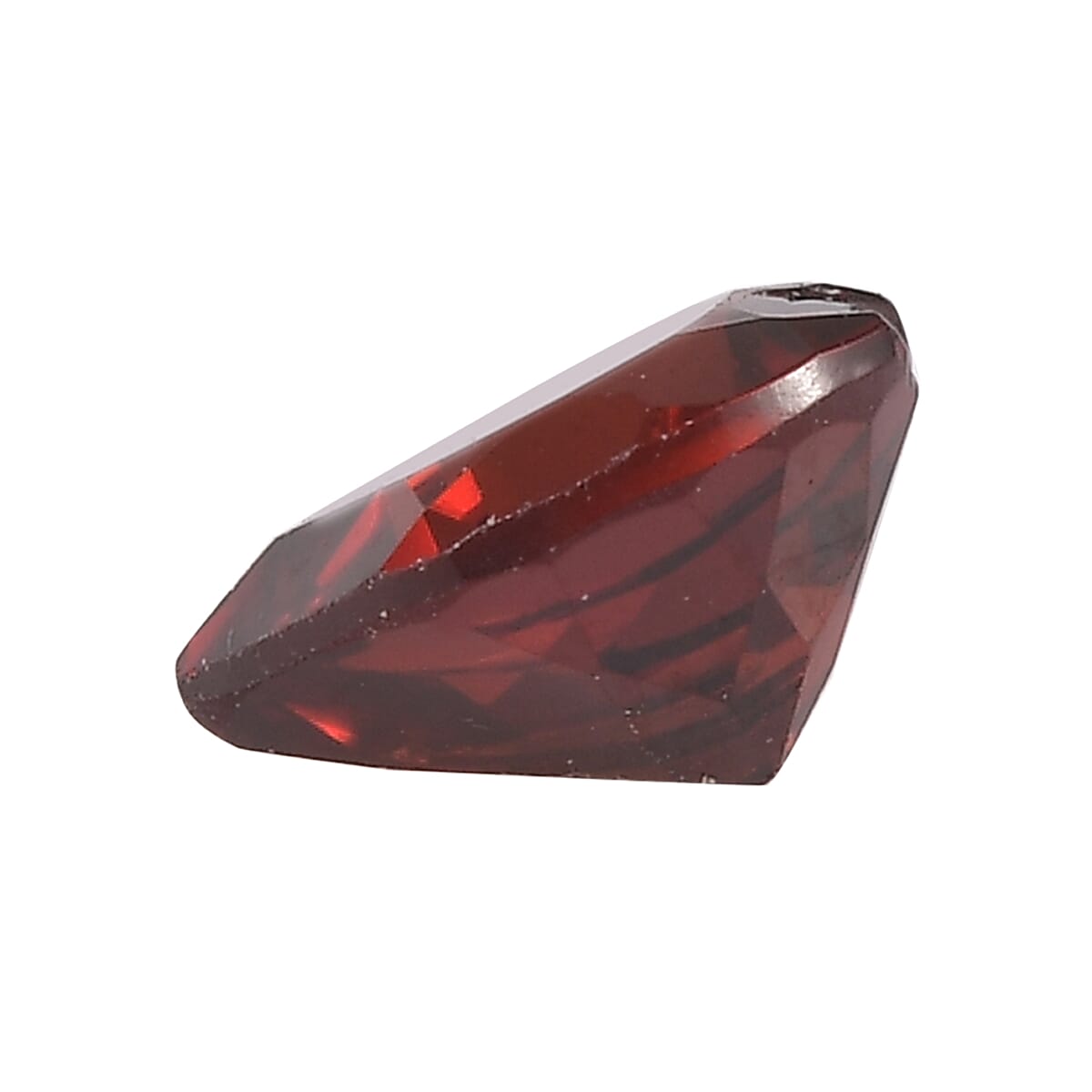 Red Garnet Heart 6 mm