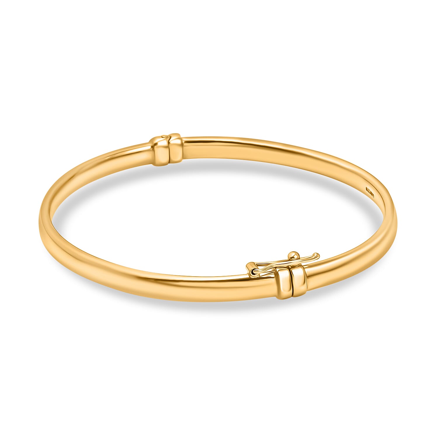 ILIANA - 18K Yellow Gold Bangle (Size 7), Gold Wt. 5.65 Gms