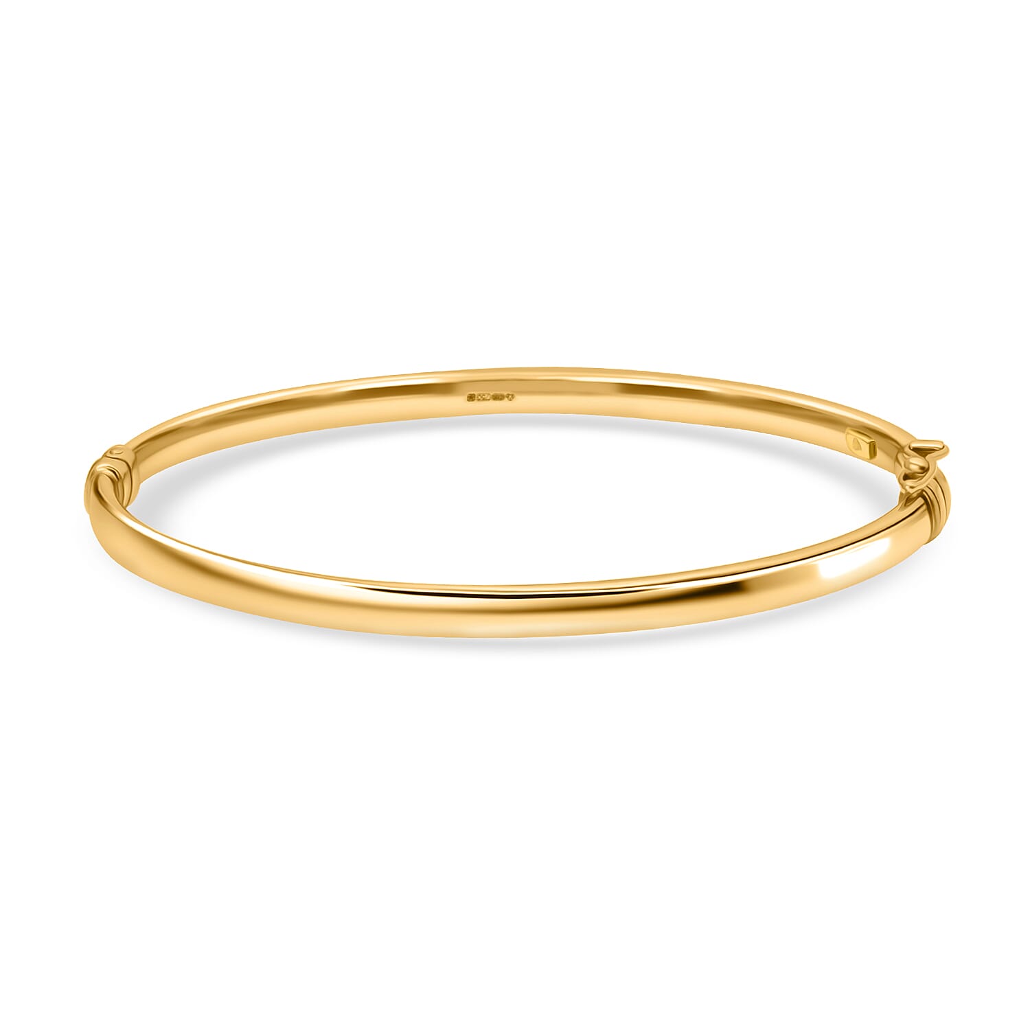 ILIANA - 18K Yellow Gold Bangle (Size 7), Gold Wt. 5.65 Gms
