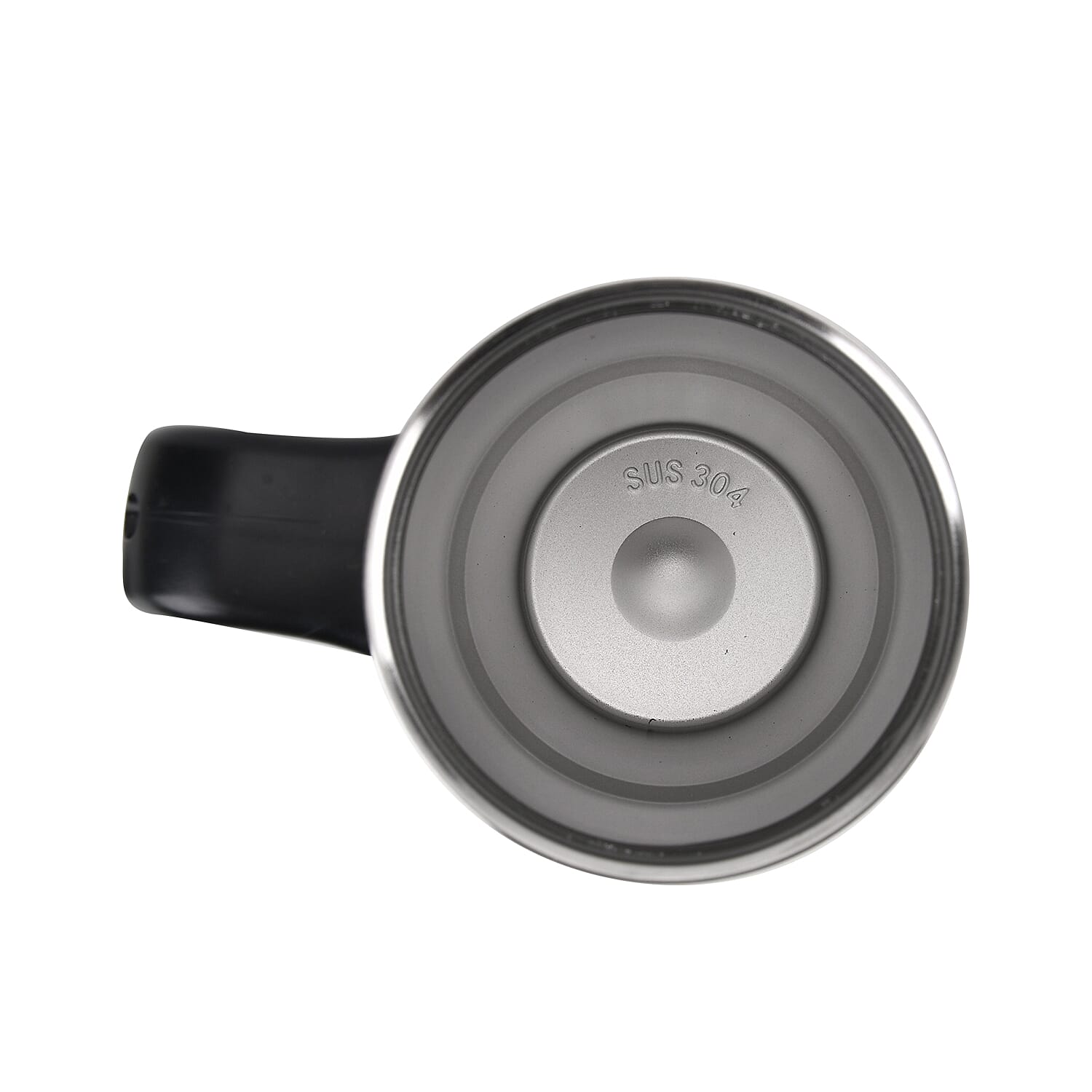 Stainless Steel Tumbler with Straw, Ergonomic Handle & Leak-Proof Lid - Turquoise  - 850ml