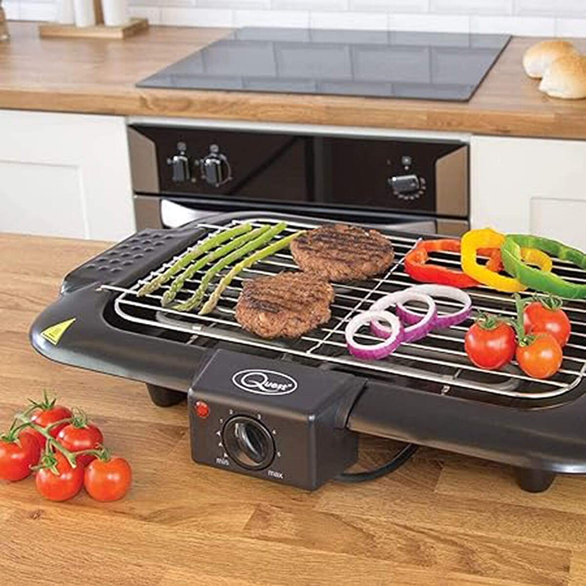 BBQ (Size 50x33x7 cm) - Black