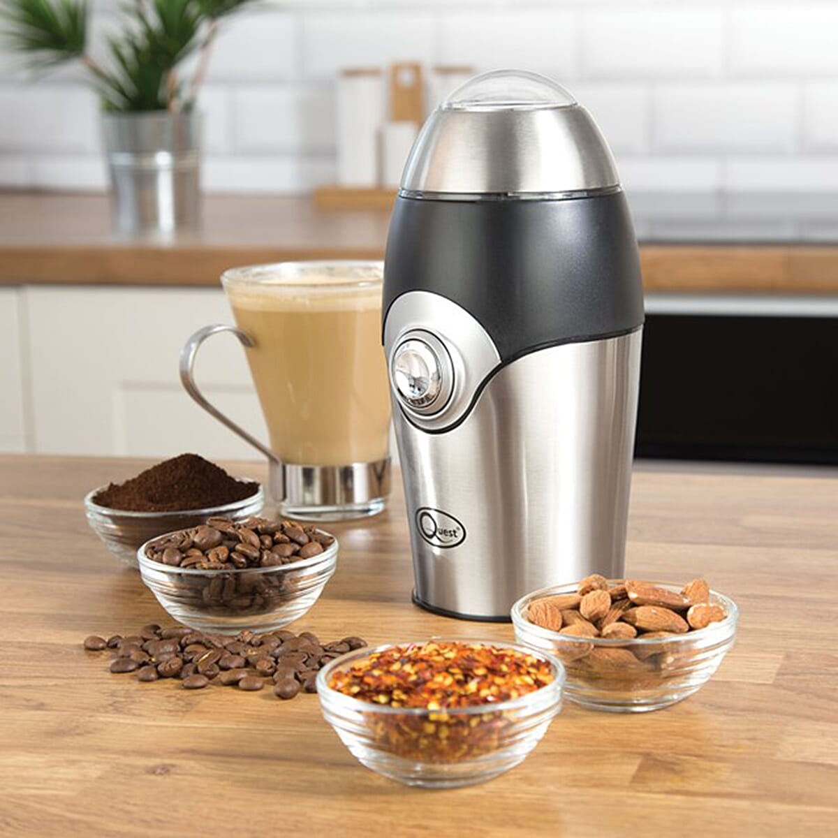 Compact Coffee Grinder with 50g Capacity (Power 150W)