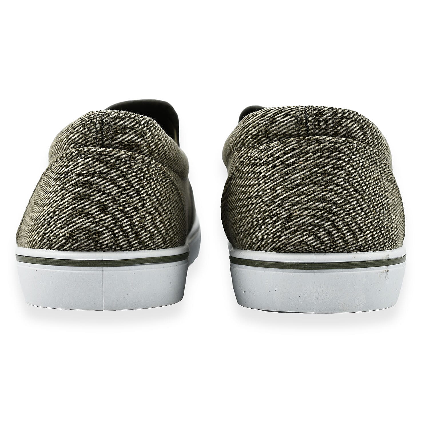 Mens Boston Canvas Shoes (Size 7) - White