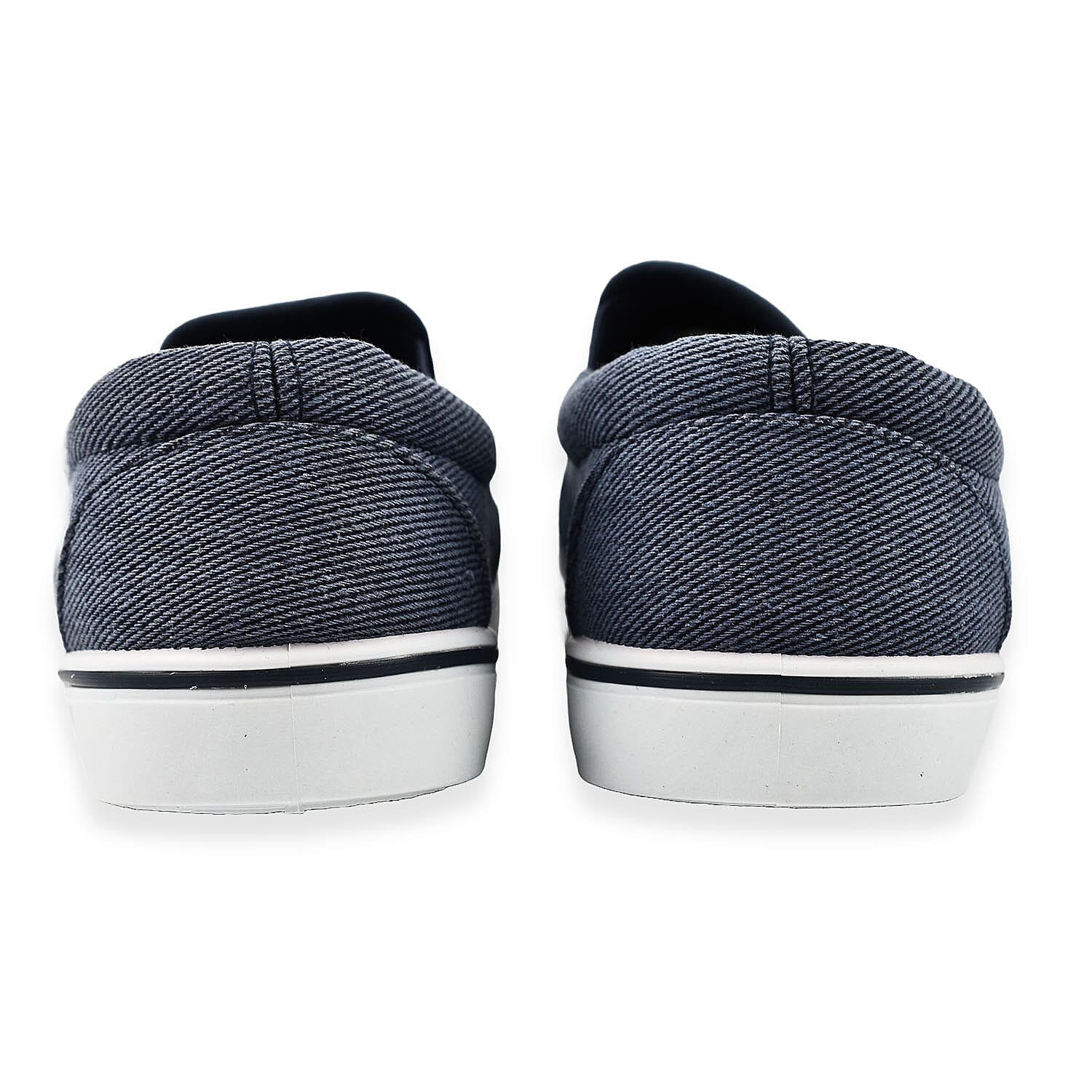 Mens Boston Canvas Shoes (Size 7) - White