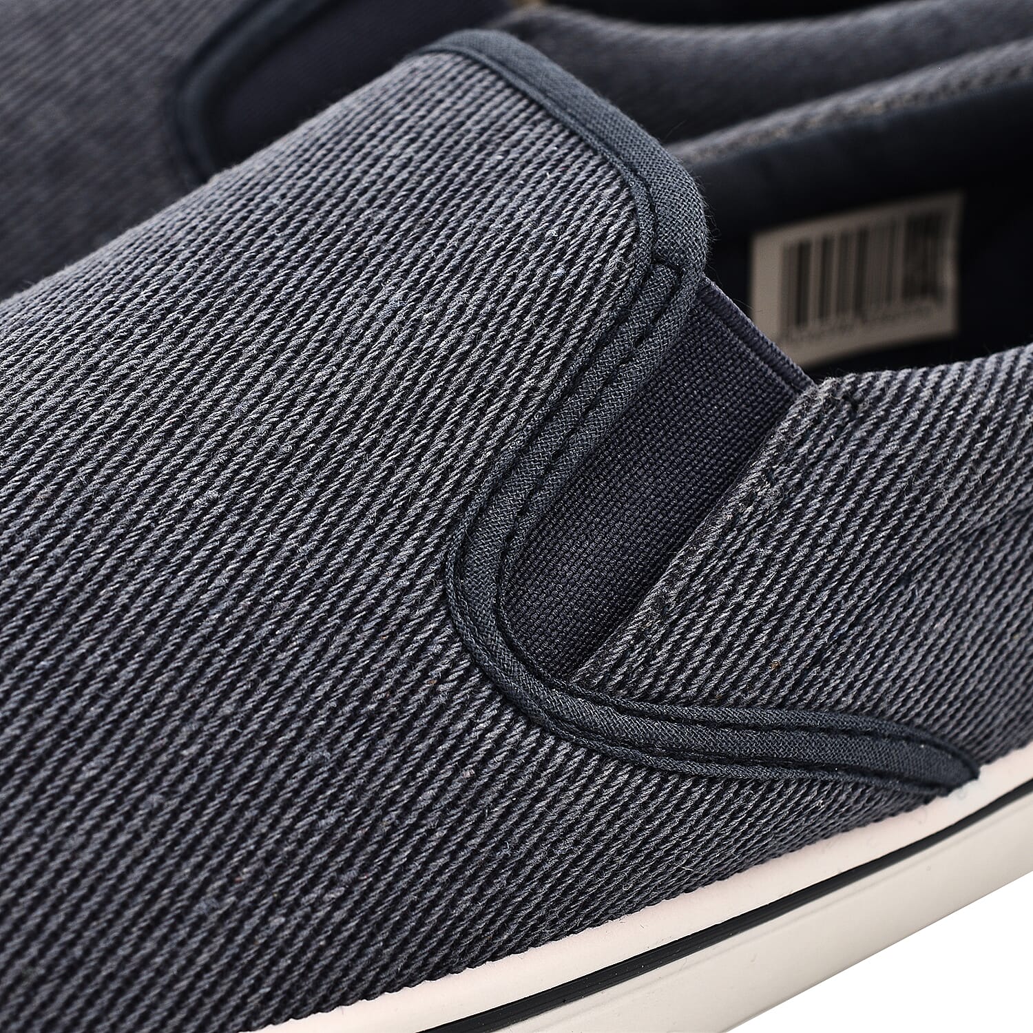 Mens Boston Canvas Shoes (Size 7) - White