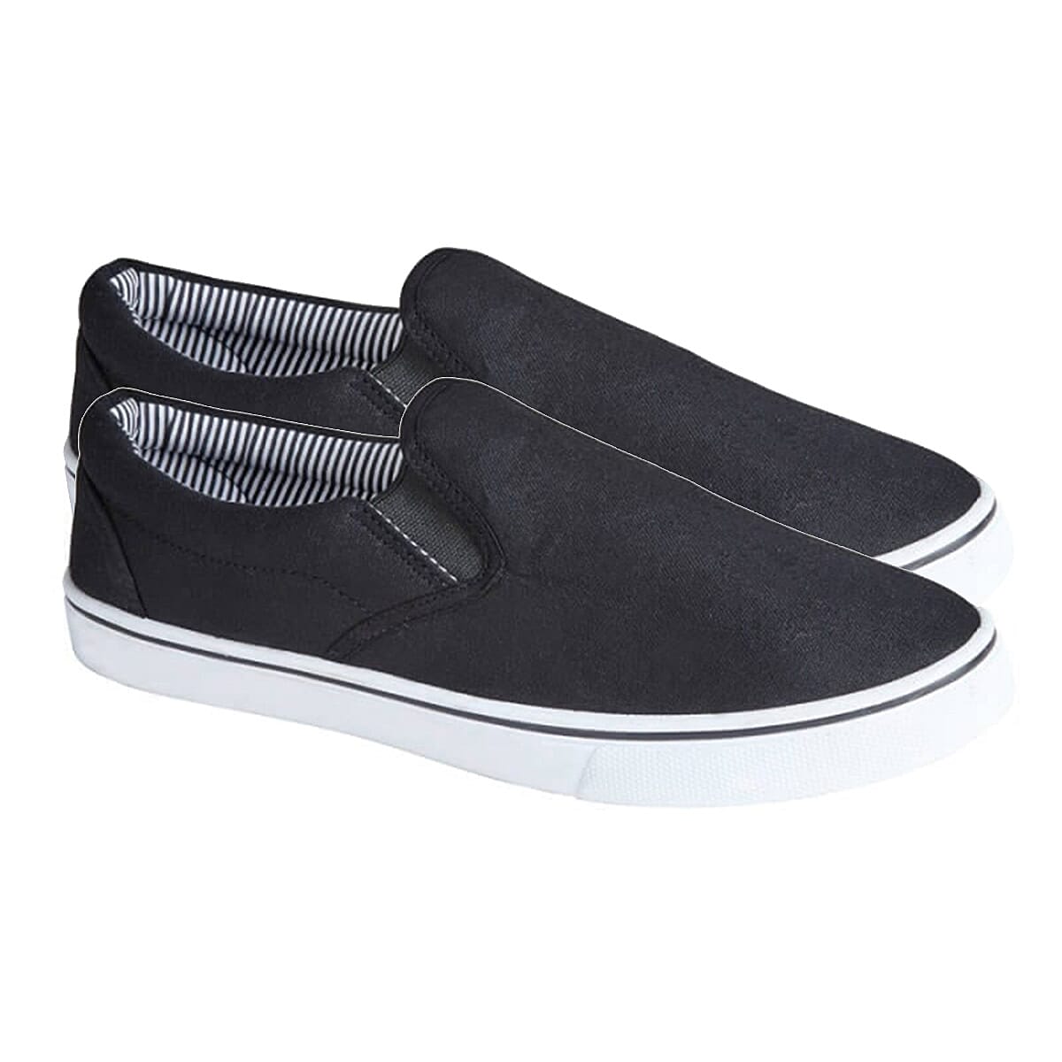 Mens Boston Canvas Shoes (Size 7) - White