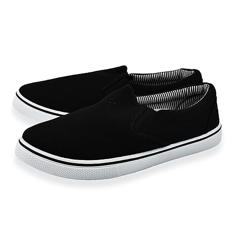 Mens Shoe (Size 8) - Black White