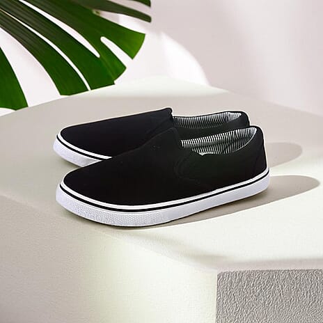 Mens Shoe (Size 9) - Black White