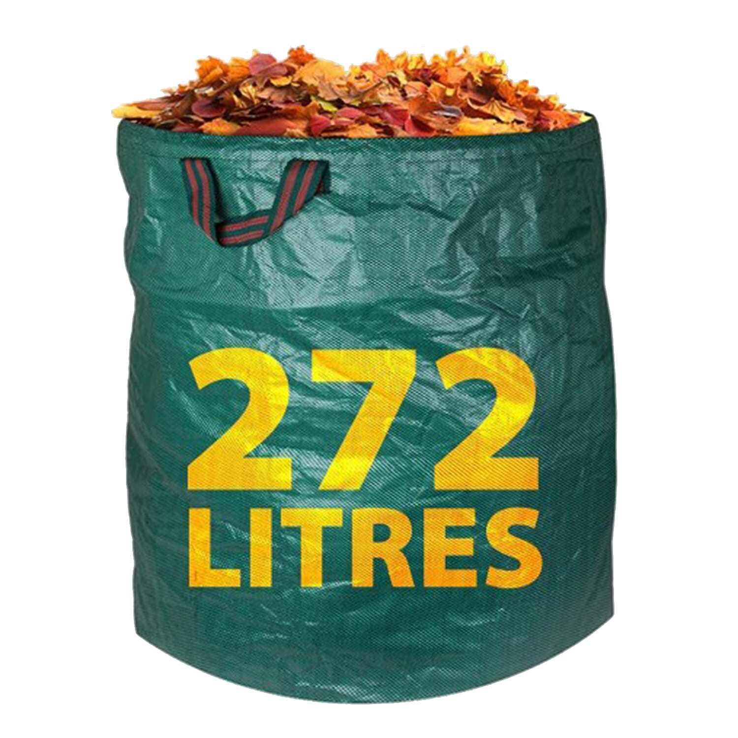 Garden Waste Bag with Handle - (Size XL, 272 Liters) - Green