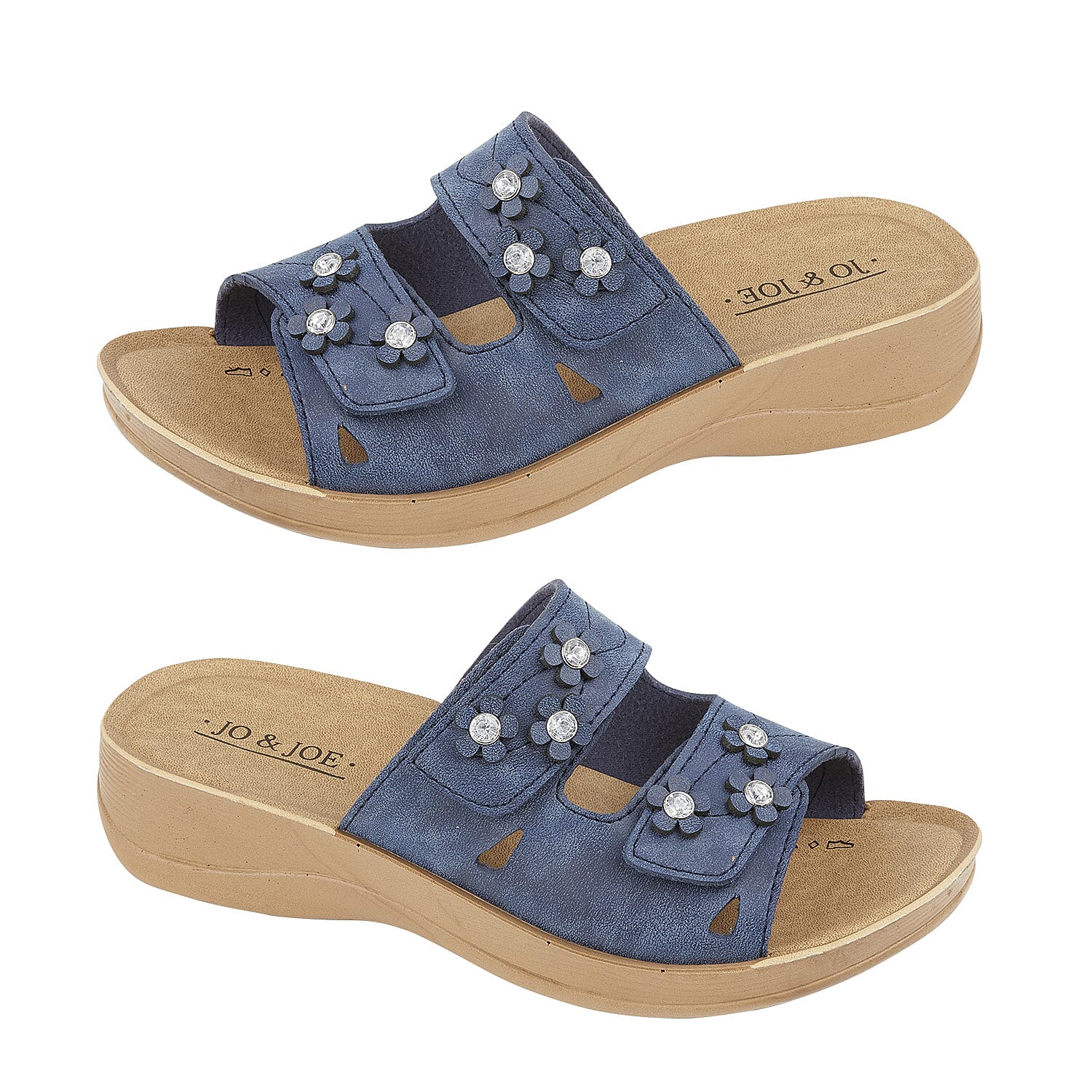 Ladies-Sandal-Size-36-Navy