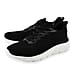 Lightweight Lace Up Orlando Mens Trainers - Black