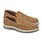  Exmouth Mens Slip On Boat Shoes - Brown
