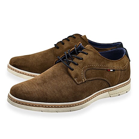 Milnthorpe Mens Casual Trainers (Size 10) - Brown