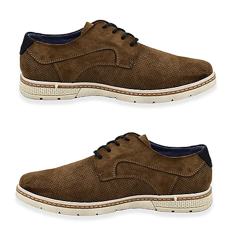 Milnthorpe Mens Casual Trainers (Size 10) - Brown