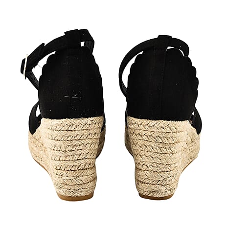 Ladies Sandal (Size 5) - Black