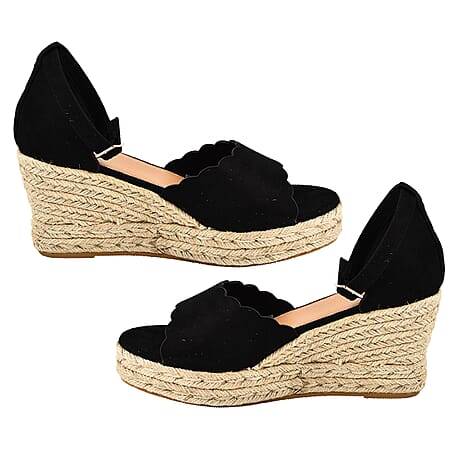 Ladies Sandal (Size 6) - Black