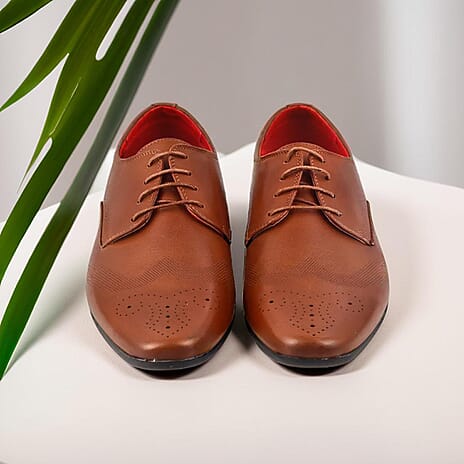 Mens Crompton Shoes (Size 9) - Tan