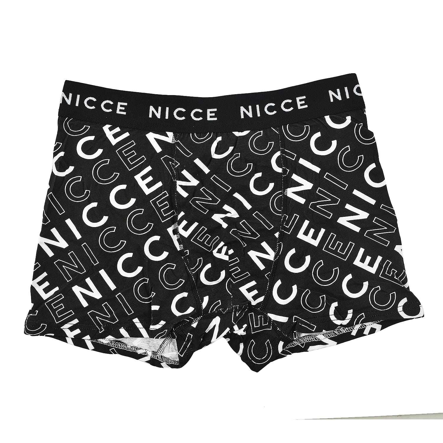 NICCE 100% Cotton 7 Pack Boxer (Size M) - Mono