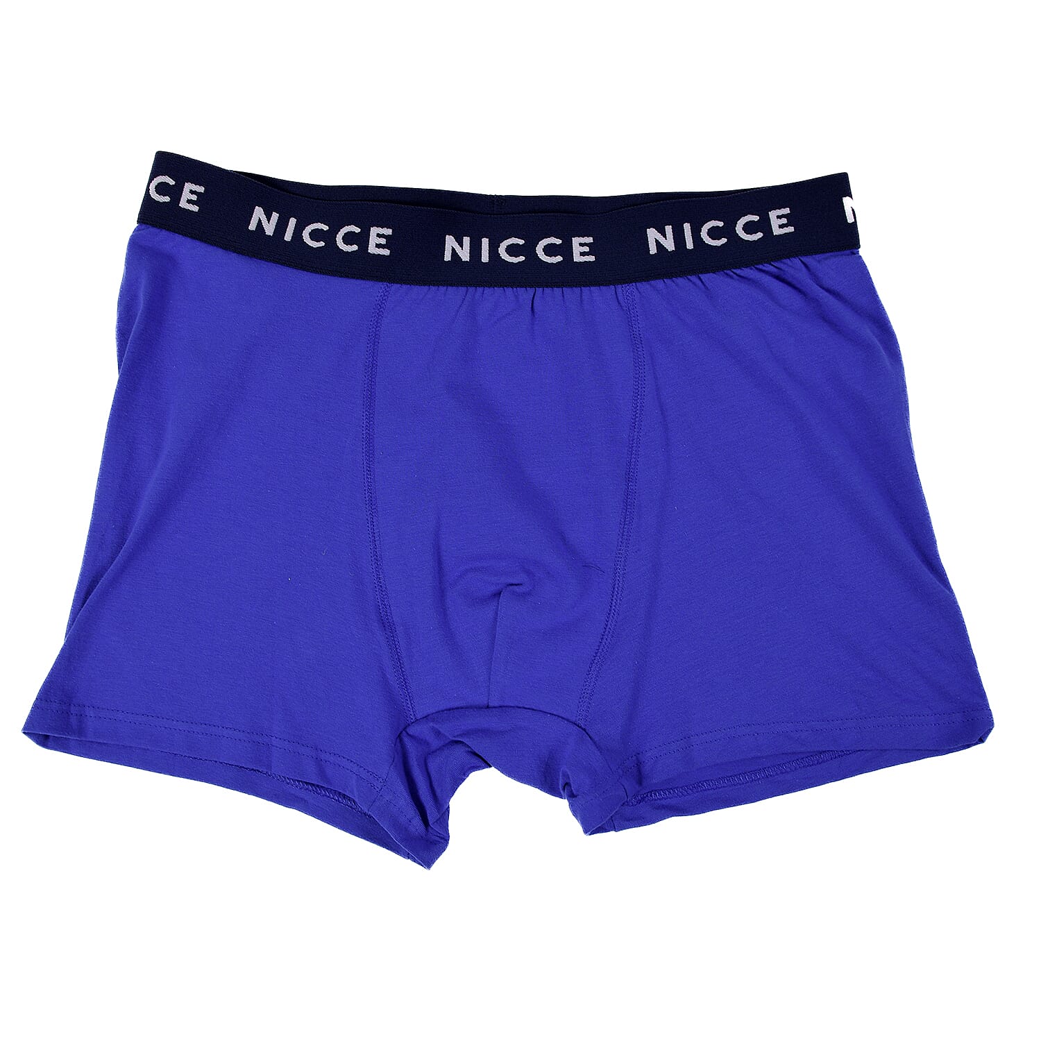 NICCE 95% Cotton Set of 5 Boxers (Size XXL) - Blue