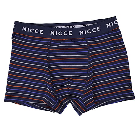 NICCE 95% Cotton Set of 5 Boxers (Size XXL) - Blue