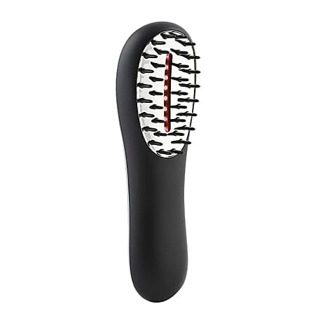 Lunamour LaserBoost- - Advanced RF, Sonic Vibration, LL-Laser Hair Growth Brush - Lifetime Warranty