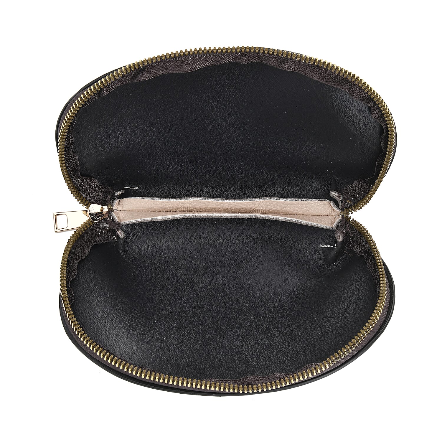 Embossed Rhomboid Handbag with Detachable Shoulder Strap - Coin Bag - Khaki