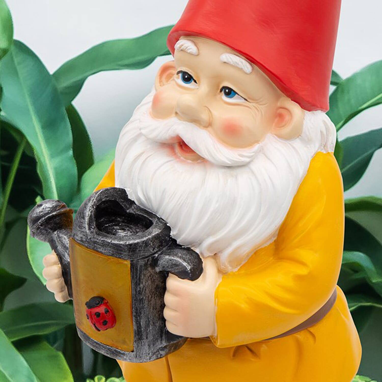 Gnome With Water Can Solar Light Garden Ornament