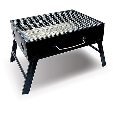 Portable BBQ (Size 28x36x10 cm) - Black