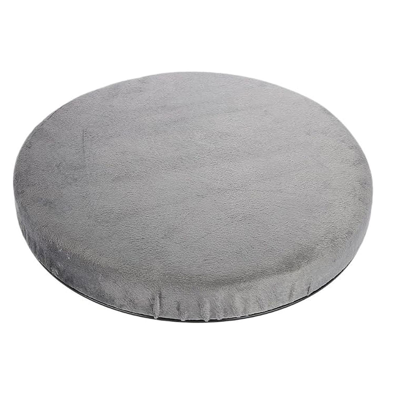 360 Degree Rotating Base Flexible Gel Seat Cushion - Breathable & Washable With Cover.
