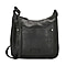 Designer Closeout - Enrico Benetti Leatherette Crossbody Bag - Rust