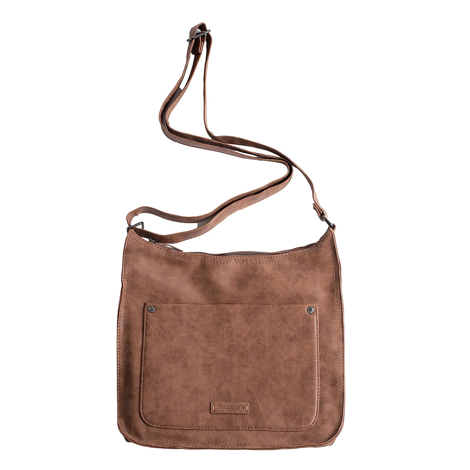 Designer Closeout - Enrico Benetti Crossbody Bag - Camel