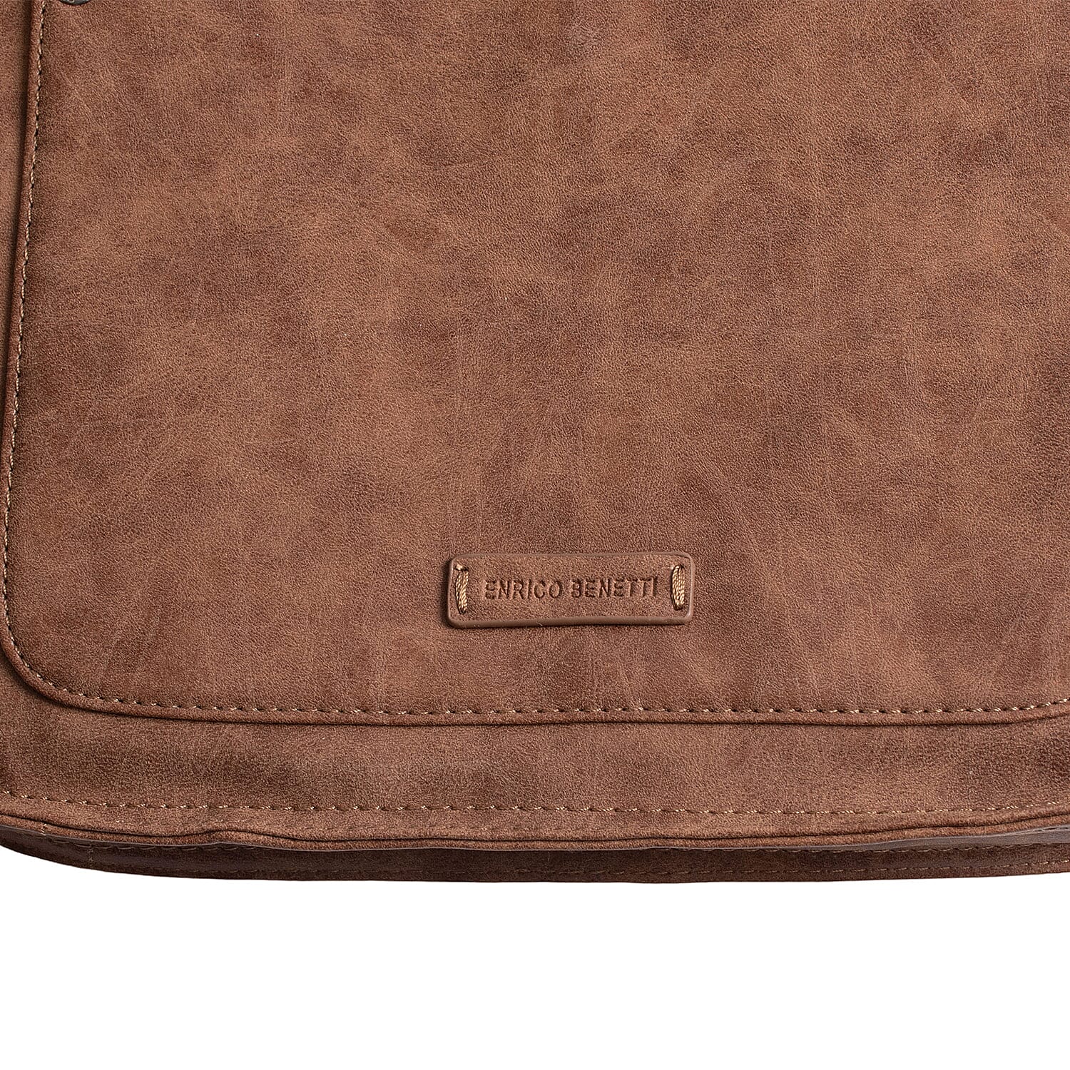 Designer Closeout - Enrico Benetti Crossbody Bag - Camel