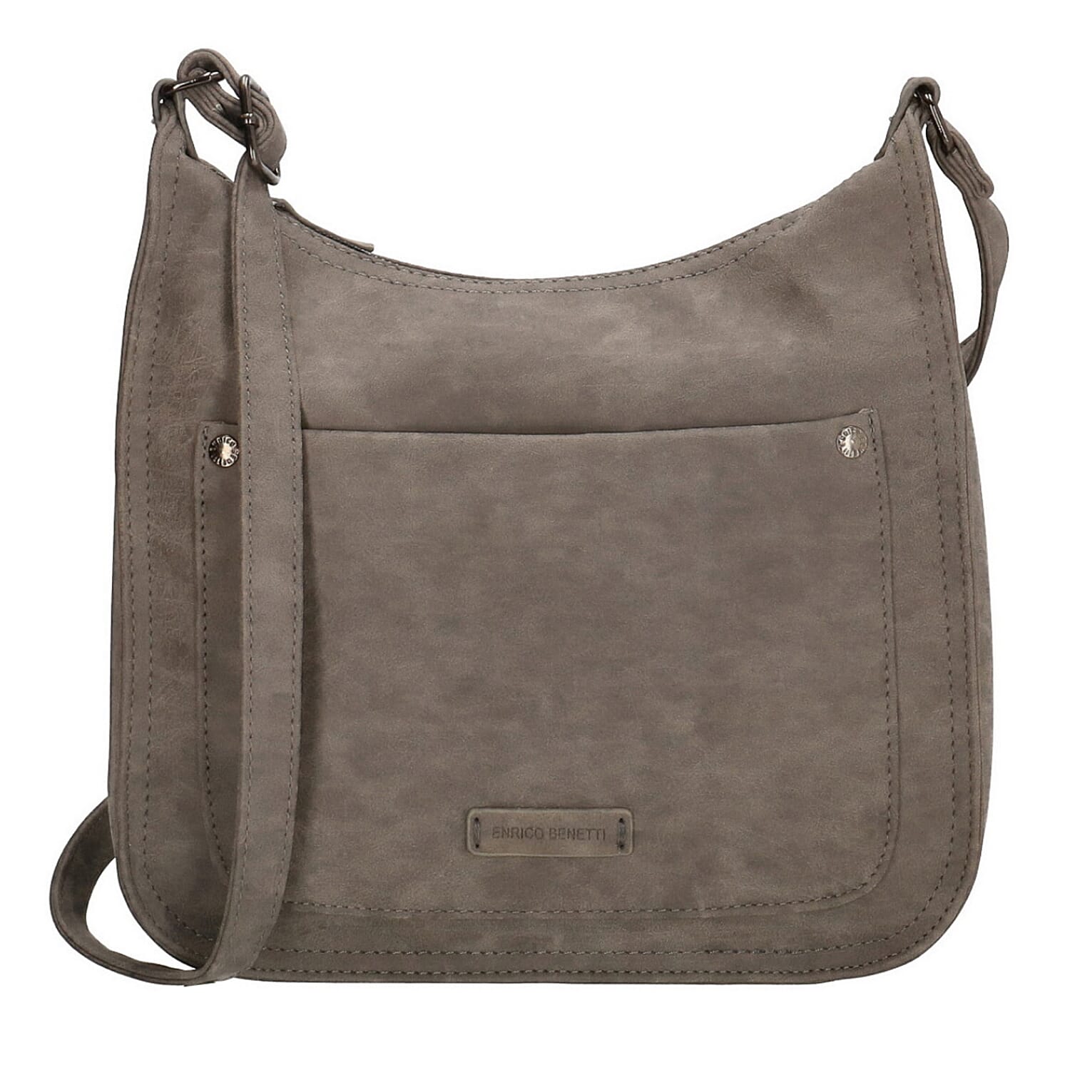 Enrico Benetti PU Handbag Sample (Size 24x7x27 cm) - Midgrey