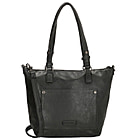 Enrico Benetti PU Handbag Sample (Size 23x10x26 cm) - Black