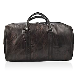 Designer Inspired Solid Travel Duffle Bag