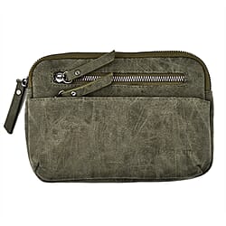 Designer Closeout - Enrico Benetti Crossbody Bag with Exterior Zipped Pocket