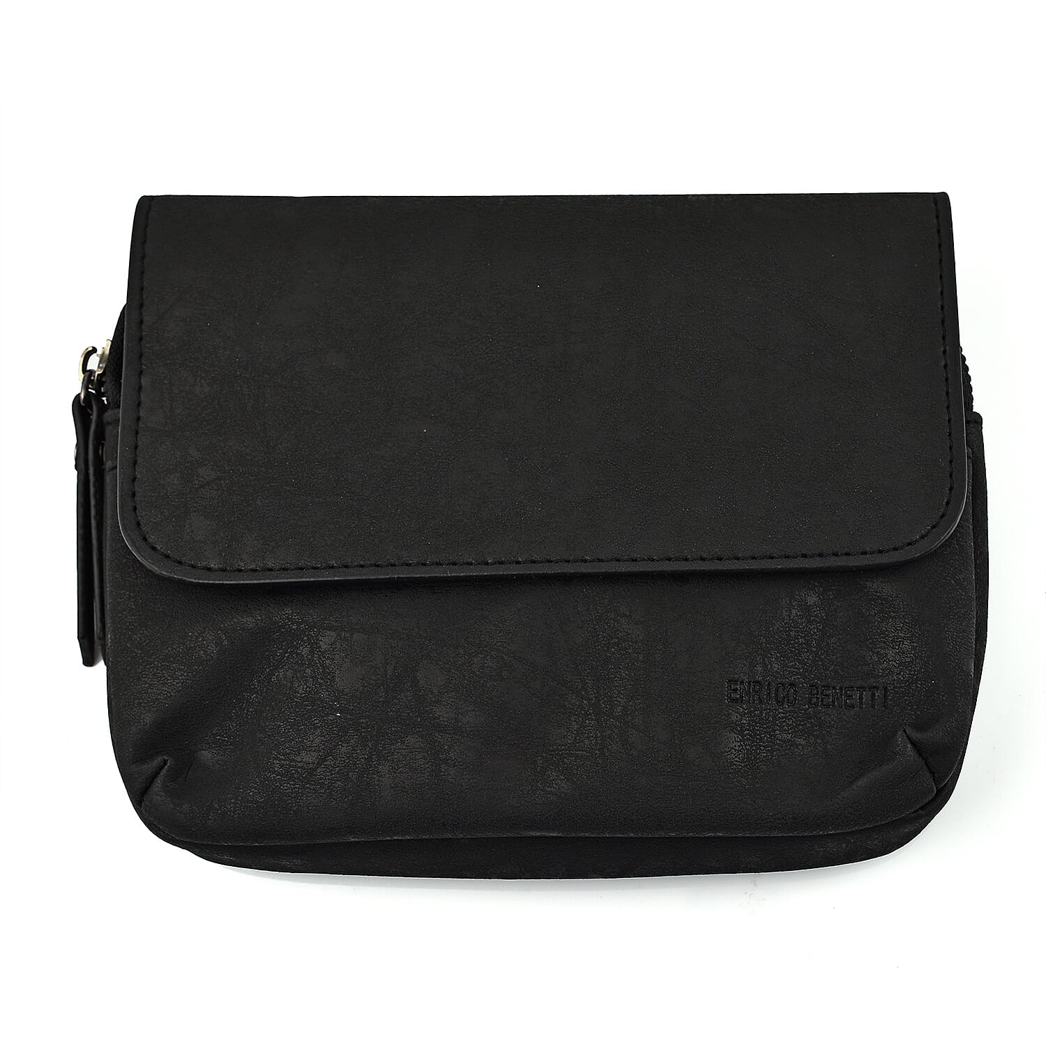  Enrico Benetti PU Handbag Sample (Size 8x3x12 cm) - Black