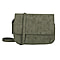 Designer Closeout - Enrico Benetti Crossbody Bag with Shoulder Strap - Olive