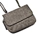 Designer Closeout - Enrico Benetti Crossbody Bag with Shoulder Strap - Midgrey