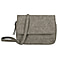 Designer Closeout - Enrico Benetti Crossbody Bag with Shoulder Strap - Midgrey