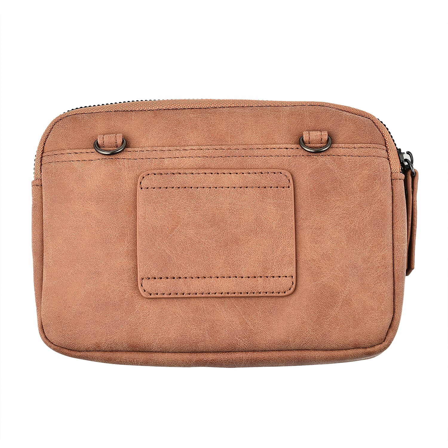 Designer Closeout - Enrico Benetti Crossbody Bag with Shoulder Strap - Misty Rose