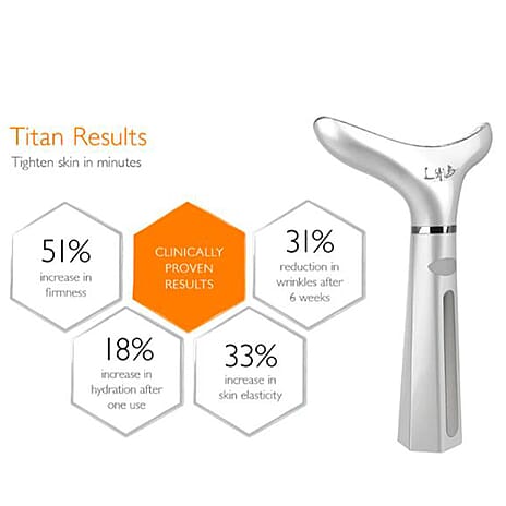 Lab Life Beauty TITAN (8 Technologies in 1 Incl. Radio Frequency, LED Light and Micro-Current) - White