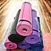 Pack of 1 Yoga Mat for Pilates, Fitness, Home Exercise and Stretching - Stripes Purple