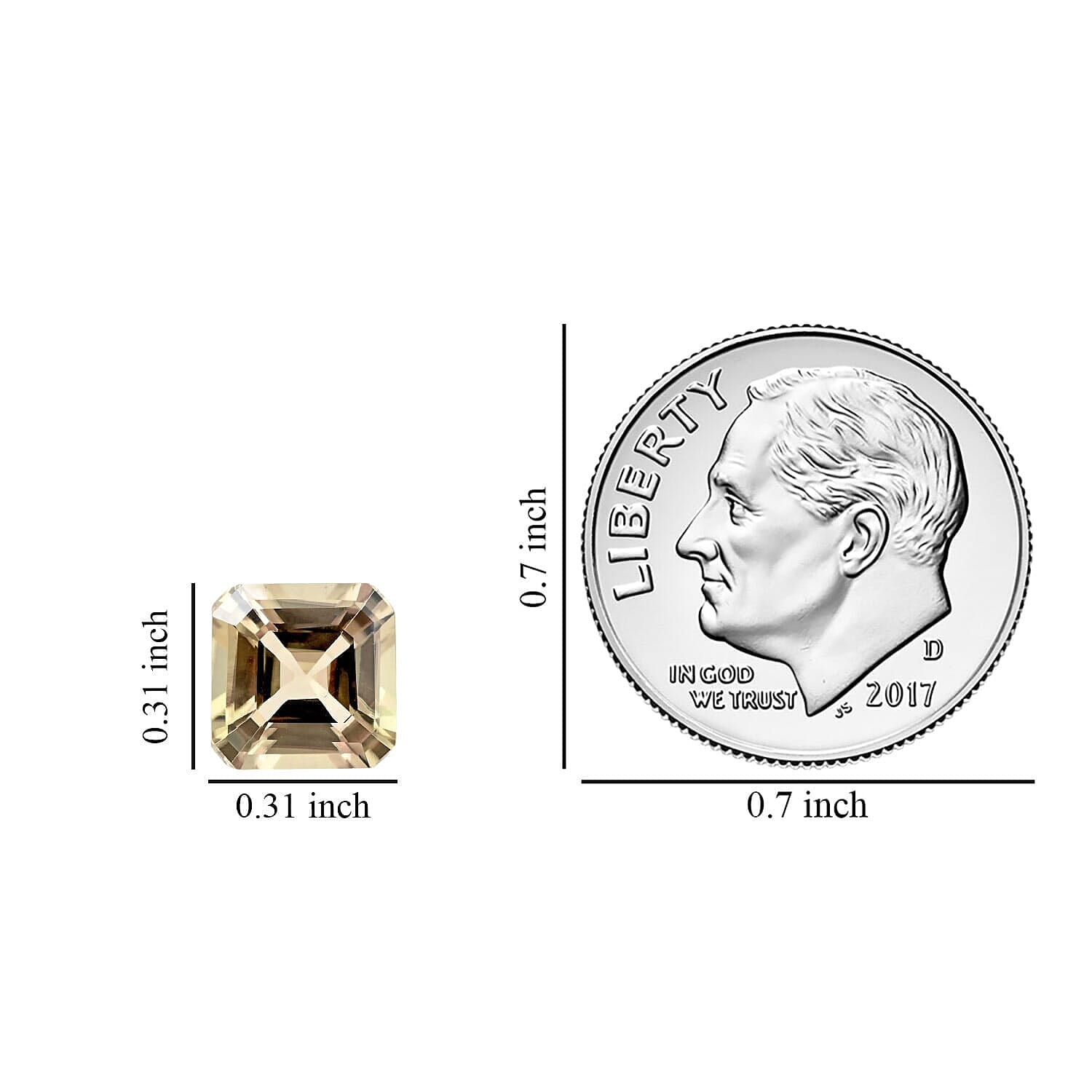 Turkizite Octagon 8 mm