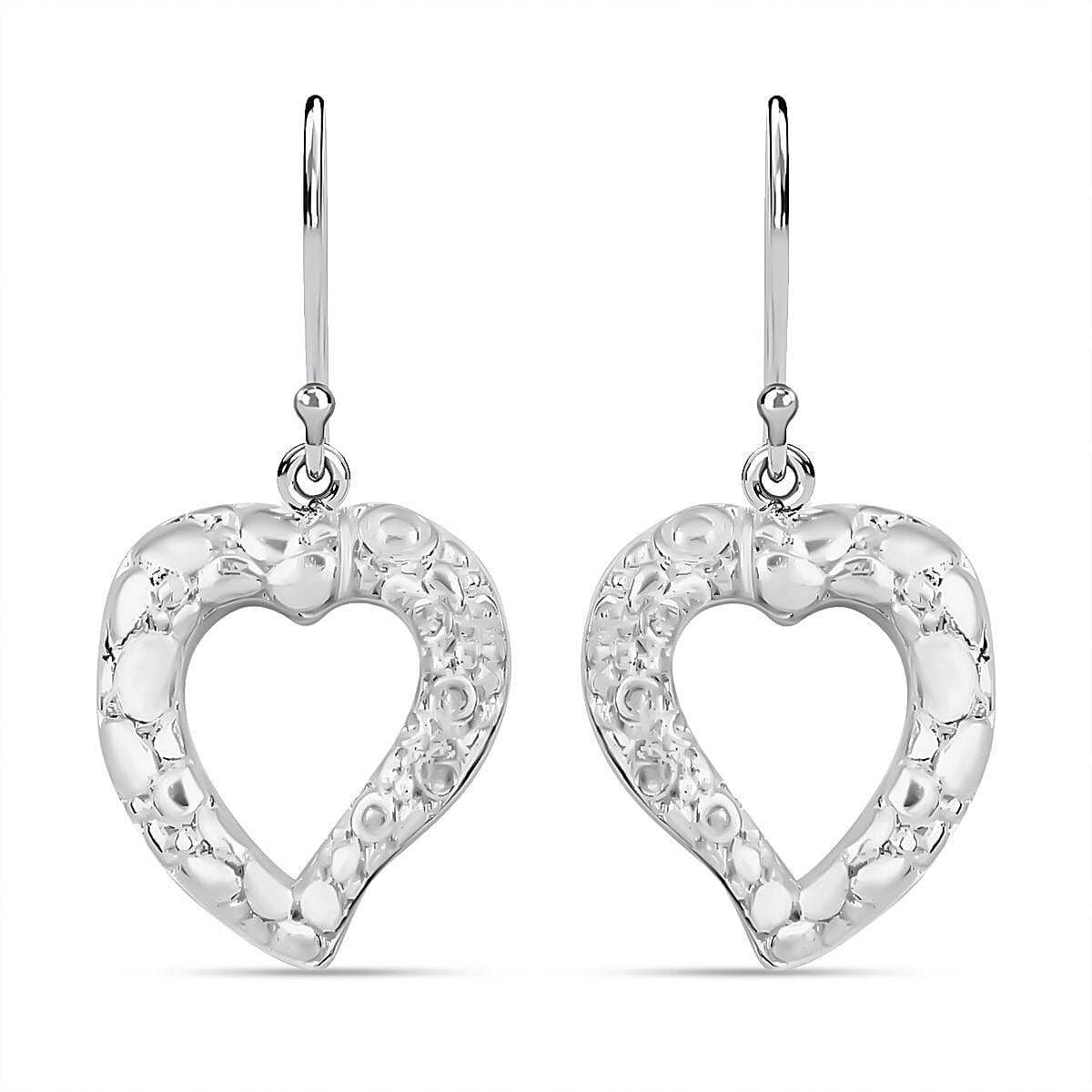 Sterling Silver Heart Earrings