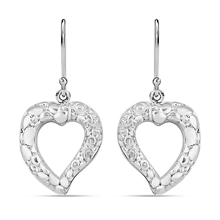 Sterling Silver Heart Earrings