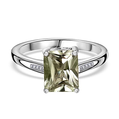 RHAPSODY  950 Platinum AAAA Turkizite & Diamond Ring 2.68 Ct.