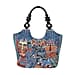 Jute Tote Bag with Zipper Closure