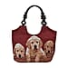Jute Tote Bag with Zipper Closure
